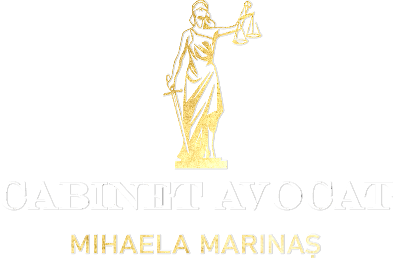 Logo Website - Avocat Mihaela Marinaș - White